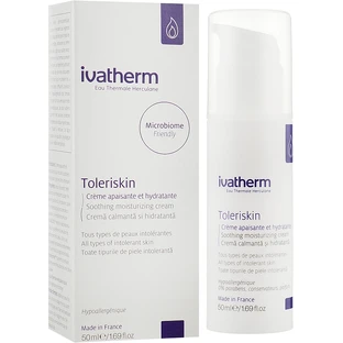 Крем для лица Ivatherm Toleskin Успокаивающий, увлажняющий для всех типов чувствительной кожи, 50 мл