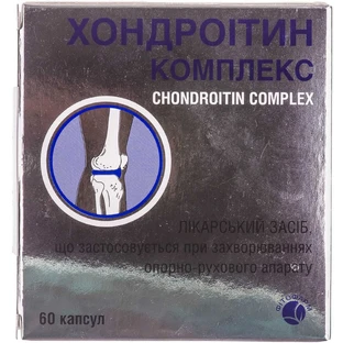 Хондроітин комплекс капсули №60