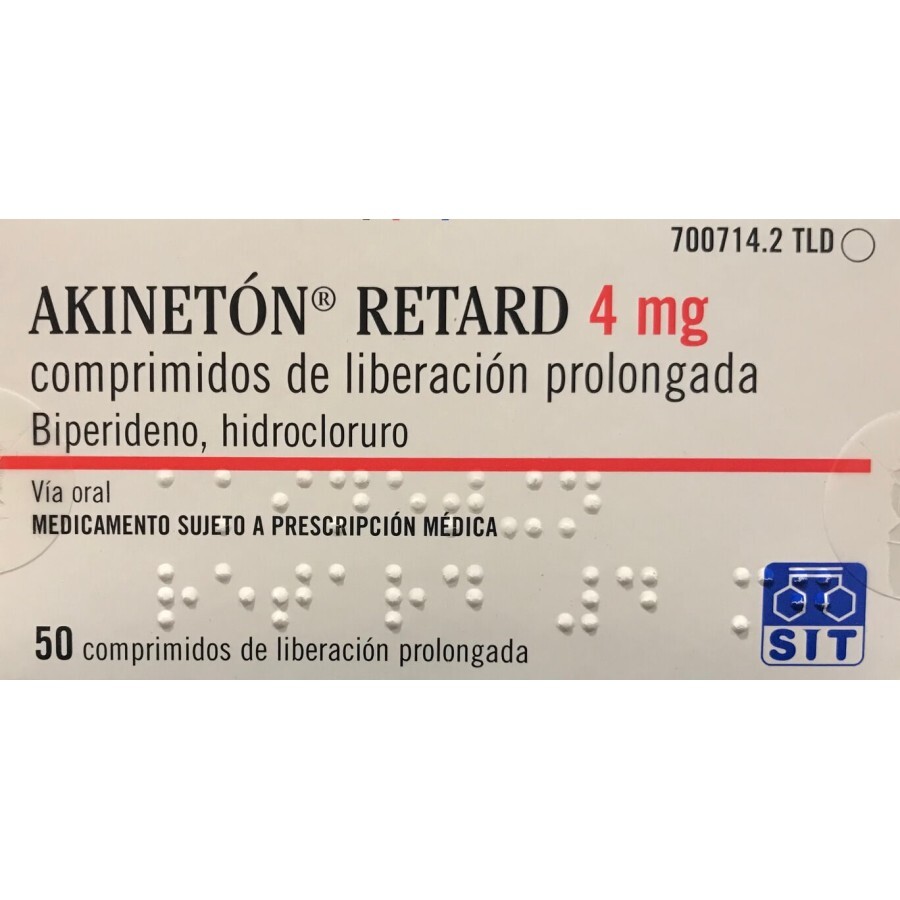 Акинетон Ретард (Akineton retatrd) 4 мг №50 таблеток: цены и характеристики