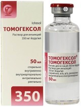 Томогексол р-р д/ин. 350 мг йода/мл фл. 50 мл