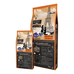 Гипоаллергенный безглютеновый корм для собак Bon Appetit Adult Dog Lamb & Salmon & Rice с ягненком, лососем и рисом 2 кг
