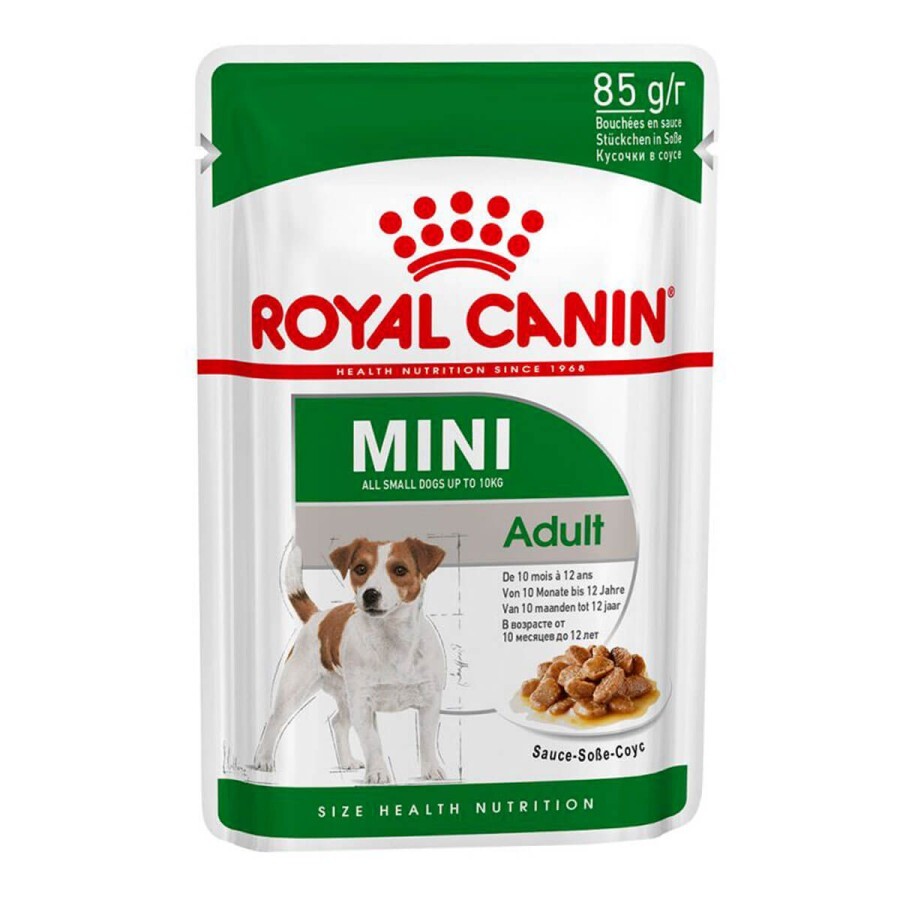 Консерви в соусі для собак Royal Canin Adult Mini для малих порід 85 г пауч: ціни та характеристики