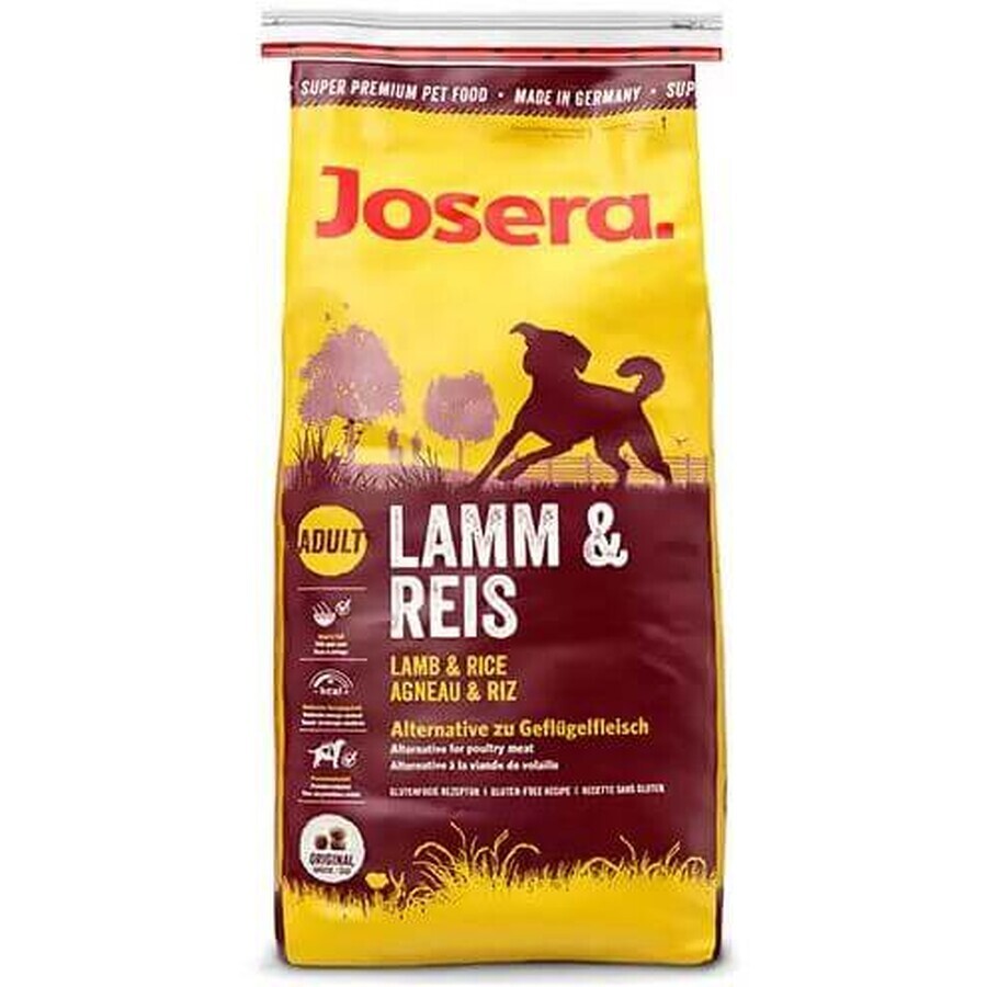 Сухий корм для собак Josera Dog Lamb and Rice для всіх порід з ягнятком та рисом 900 г: ціни та характеристики