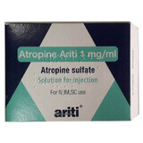 Атропін (Atropine Ariti) 1 мг/мл №5