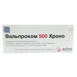Вальпроком 500 Хроно таблетки покрыты плен. обол. 500 мг, №60