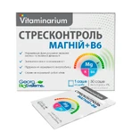Витаминариум Стрессконтроль Магний + В6 саше 3.5 г №30: цены и характеристики