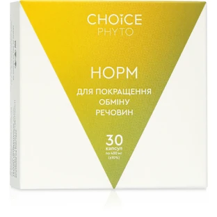 Норм Choice Phyto Нормалізація обміну речовин 30 капсул