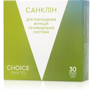 Санклін Choice Phyto Нормалізація функцій сечовидільної системи, 30 капсул