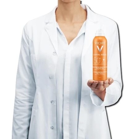 Солнцезащитный спрей-вуаль Vichy Capital Soleil SPF50, увлажняющий, водостойкий, 200 мл: цены и характеристики