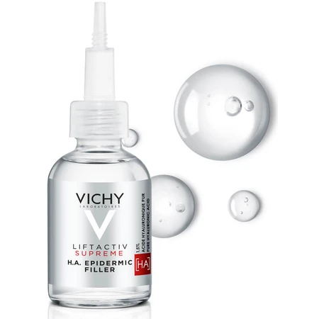 Сыворотка антивозрастная Vichy Liftactiv Supreme H.A. Epidermic Filler для сокращения морщин и восстановления упругости кожи, 30 мл: цены и характеристики