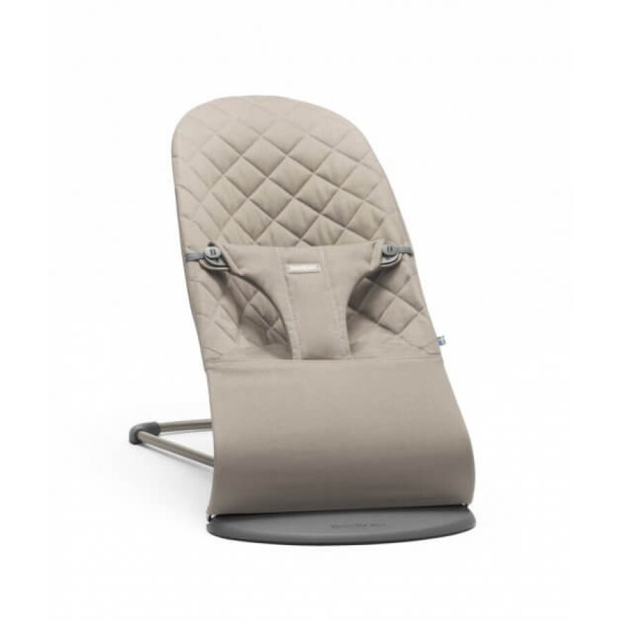 Крісло-гойдалка BabyBjorn Bliss Cotton Sand Grey №1: ціни та характеристики