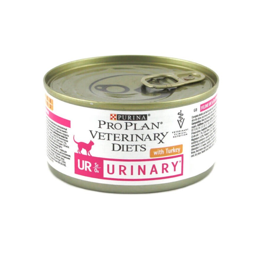 Лікувальні консерви для кішок Purina Veterinary Diets UR Urinary Feline 195 г: ціни та характеристики