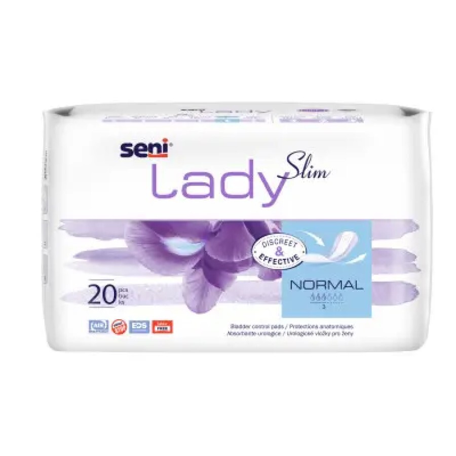 Прокладки урологічні Seni Lady Slim Normal №20: ціни та характеристики