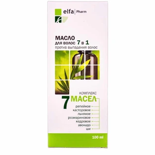 Олія для волосся Elfa Pharm 7в1 100 мл