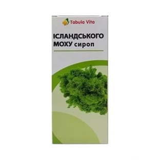 Сироп исландского мха Tabula Vita 100 мл фл