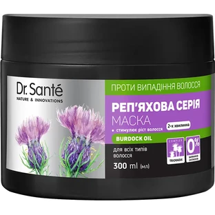 Маска для волос Dr. Sante Репейная серия 300 мл