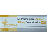Миртазапин (Mirtazapina Farmoz) 30 мг №30 таблеток, действующее вещество: миртазапин