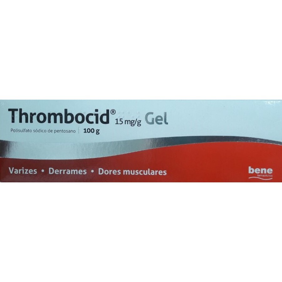 Тромбоцид (Thrombocid) 15 мг/г, 100 г, действующее вещество: 15 мг пентозана полисульфата натриевой соли: цены и характеристики