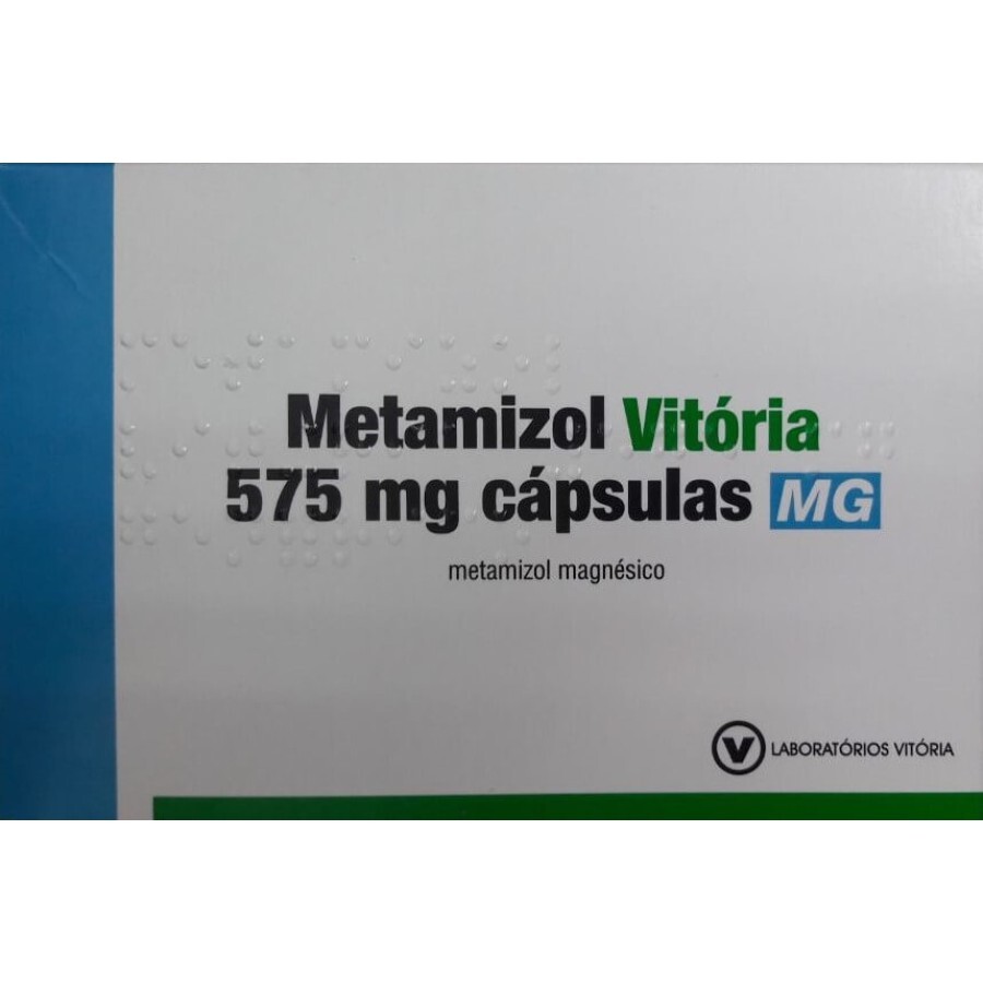 Метамизол (Metamizol Vitoria) 575 мг №10 капсул, действующее вещество: метамизол магнезия: цены и характеристики