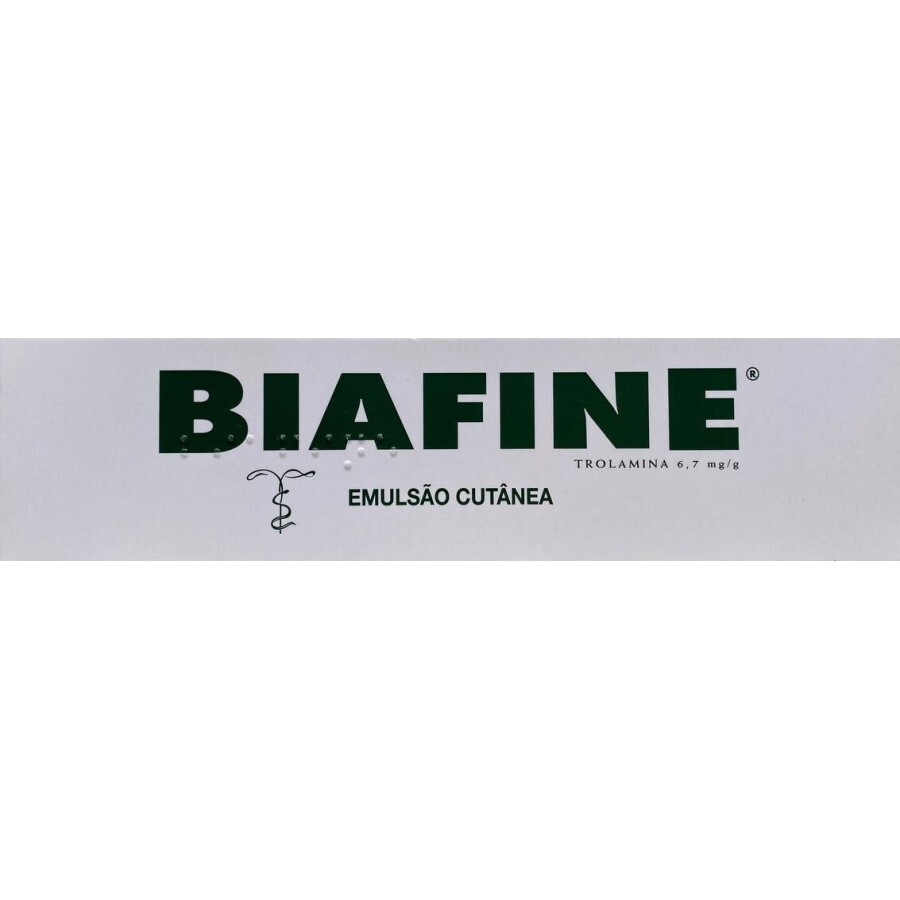 Біафін (Biafine) емульсія 6,7 мг/г 100 г діюча речовина: троламін: ціни та характеристики