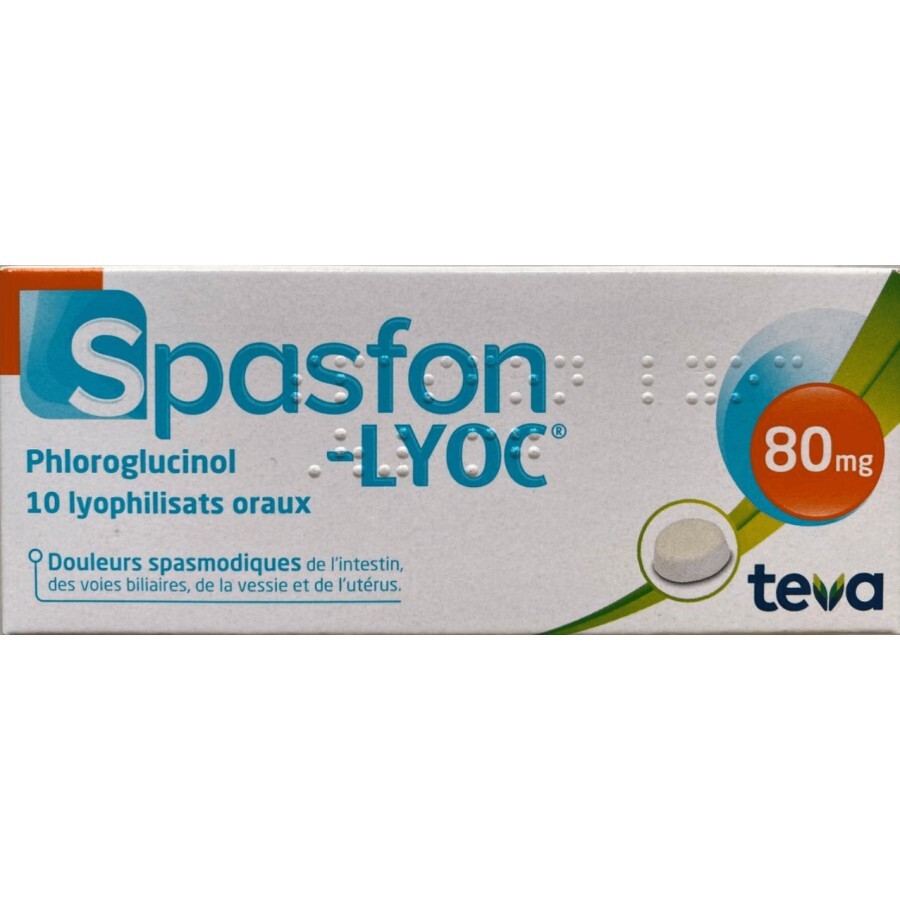 Спасфон (Spasfon) 80 мг таб №10 флороглюцин: цены и характеристики