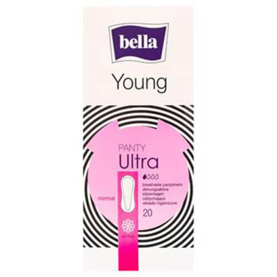 Прокладки щоденні Bella Panty Ultra Young Pink №20: ціни та характеристики