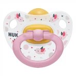 Пустушка Nuk Happy Kids Пташки, 6-18 міс., рожева: ціни та характеристики