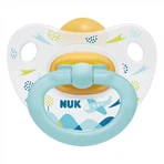 Пустушка Nuk Happy Kids Літак 6-18 міс. Блакитна: ціни та характеристики