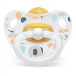 Пустушка Nuk Kids Слонік 18+ міс. Біла: ціни та характеристики