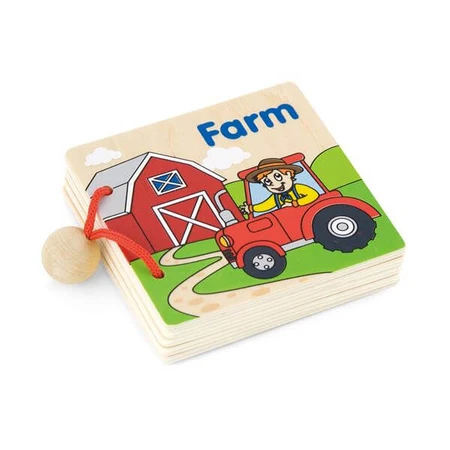 Развивающая игрушка Viga Toys Первая книжка: цены и характеристики