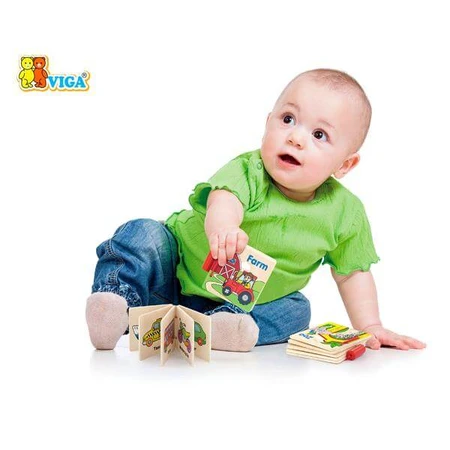 Развивающая игрушка Viga Toys Первая книжка: цены и характеристики
