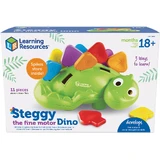 Развивающая игрушка Learning Resources набор-сортер Стегги Динозаврик