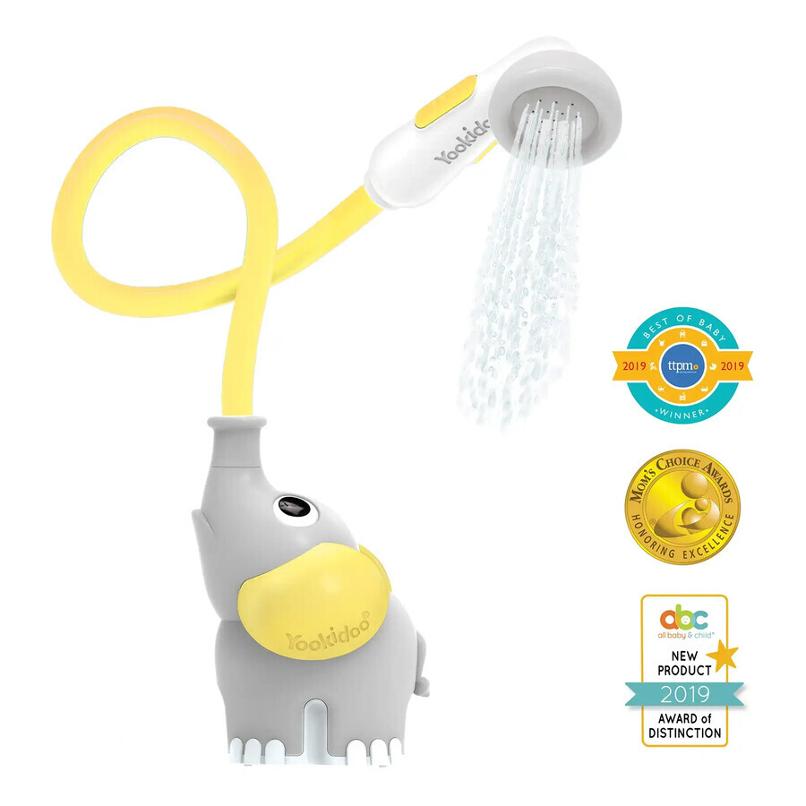 Игрушка для ванной Yookidoo детский душ Слоненок, желтый: цены и характеристики