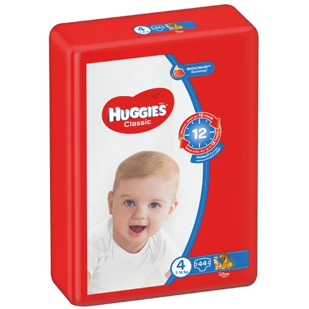 Подгузники Huggies Classic 4 (7-18 кг) Jumbo 44 шт: цены и характеристики