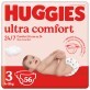 Подгузники Huggies Ultra Comfort 3 (5-9 кг) Jumbo 56 шт