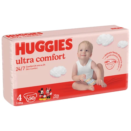 Подгузники Huggies Ultra Comfort 4 (7-18 кг) Jumbo для мальчиков 50 шт: цены и характеристики