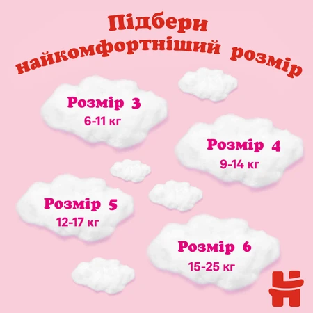 Підгузки-трусики Huggies Pants 3 Jumbo (6-11 кг) для дівчаток 44 шт: ціни та характеристики