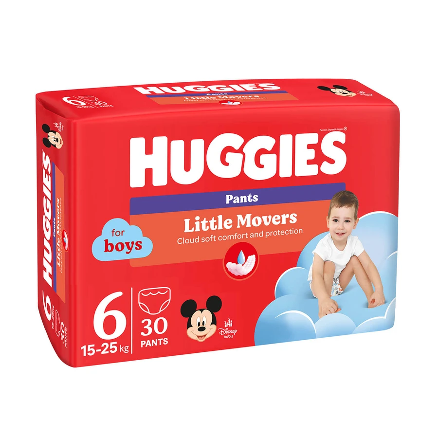 Підгузки-трусики Huggies Pants 6 Jumbo (15-25 кг) для хлопчиків 30 шт: ціни та характеристики