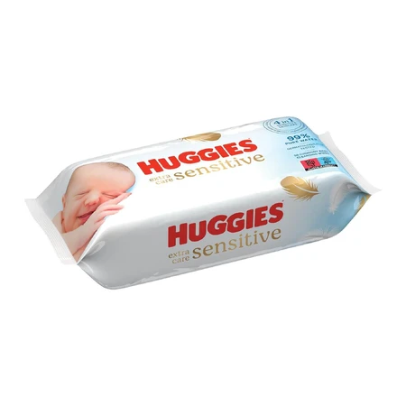 Детские влажные салфетки Huggies Pure Extra Care 56 шт.: цены и характеристики