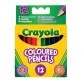 Карандаши цветные Crayola 12 коротких цветных карандашей