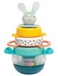 Развивающая игрушка Taf Toys пирамидка Кролик коллекция Полярное сияние