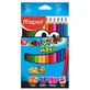 Карандаши цветные ZiBi Color Peps Maxi 12 цв.