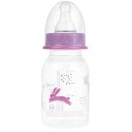 Пляшечка для годування Baby-Nova Декор 120 мл Рожевий: ціни та характеристики