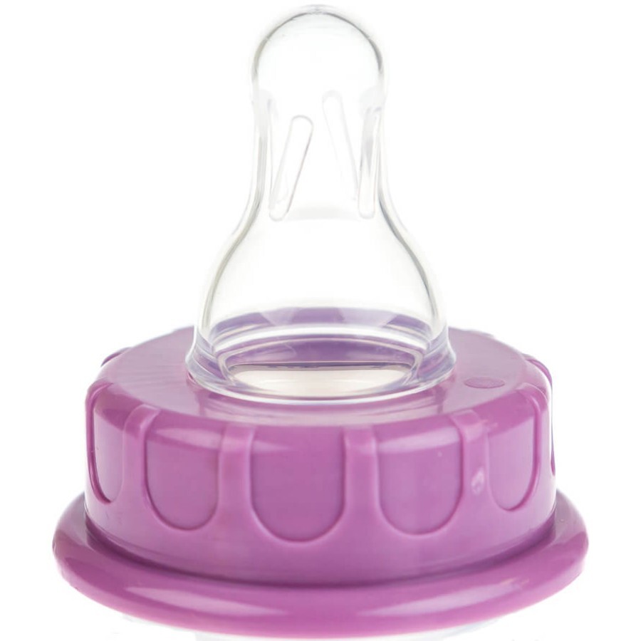 Пляшечка для годування Baby-Nova Декор 120 мл Рожевий: ціни та характеристики