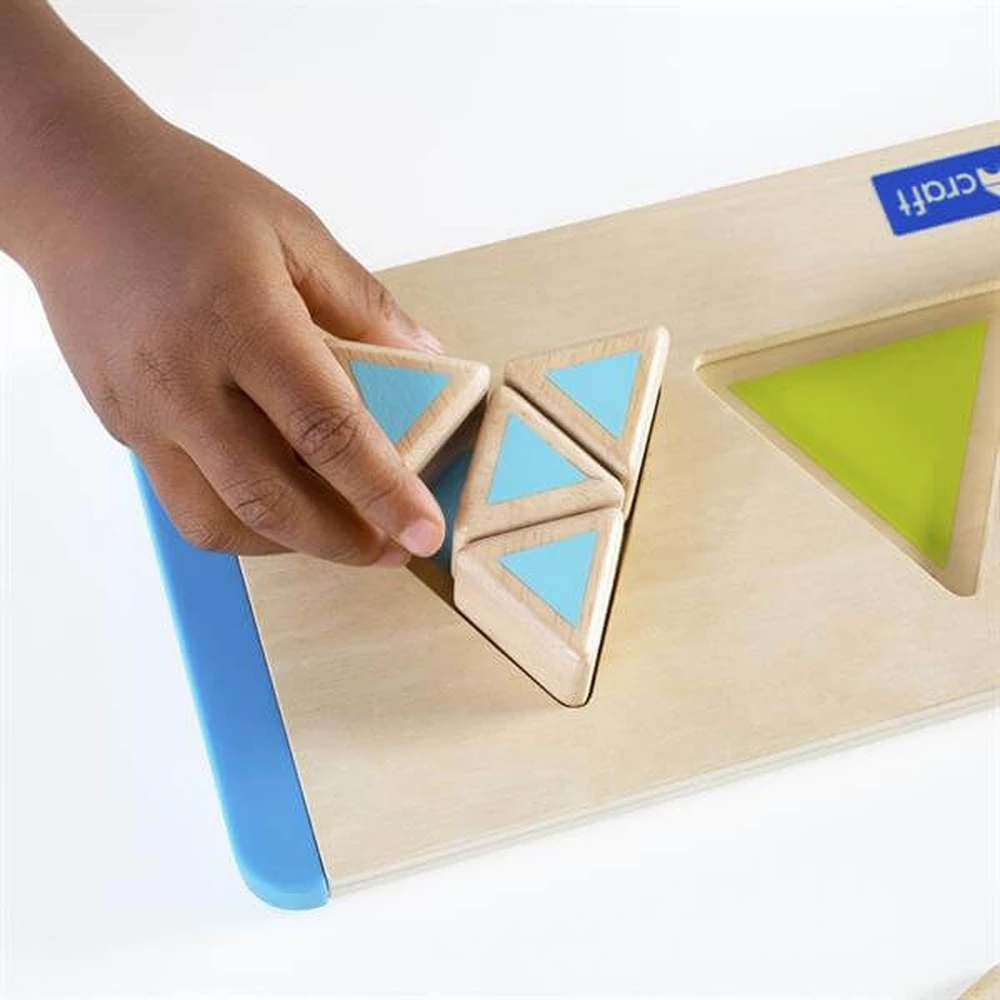 Развивающая игрушка Guidecraft Сортер Manipulatives Треугольники: цены и характеристики