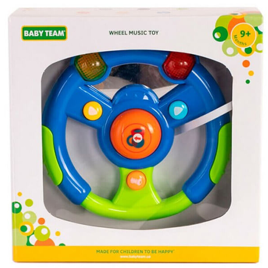Развивающая игрушка Baby Team Музыкальный руль: цены и характеристики