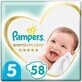 Подгузники Pampers Premium Care Junior Размер 5 (11-16 кг) 58 шт