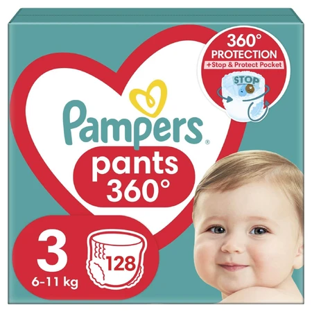 Подгузники Pampers трусики Pants Midi Размер 3 (6-11 кг) 128 шт: цены и характеристики