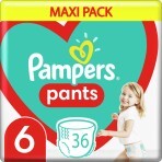 Підгузки Pampers трусики Pants Giant Розмір 6 (15+ кг) 36 шт: ціни та характеристики