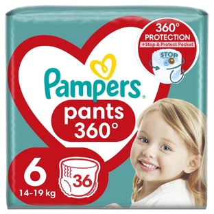 Подгузники Pampers трусики Pants Giant размер 6, 14-19 кг 36 шт.